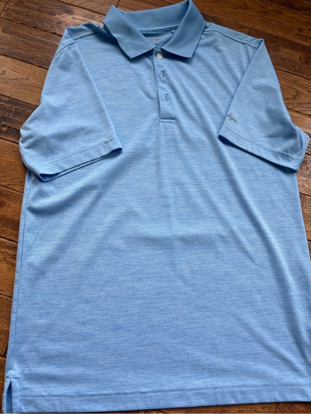 Walter Hagen Light Blue Heather Polo
